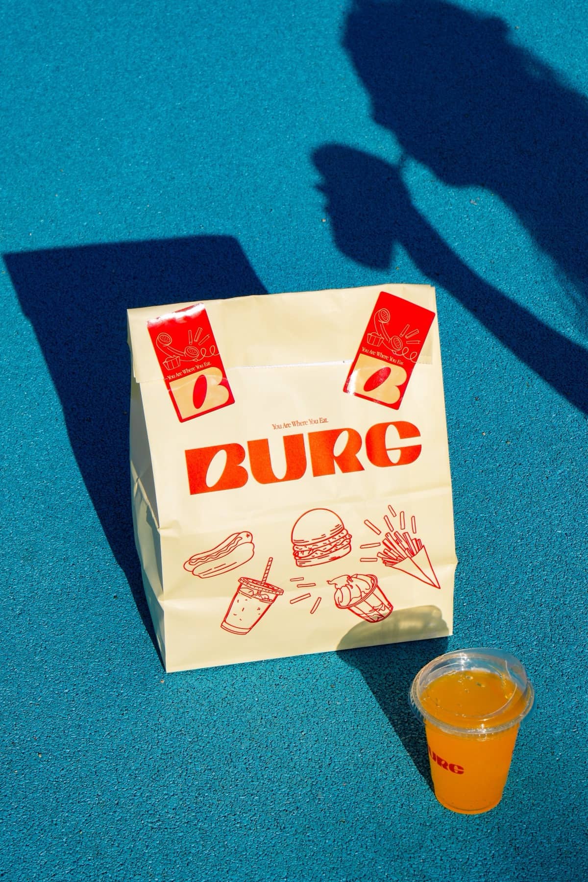 Burg paket çantası