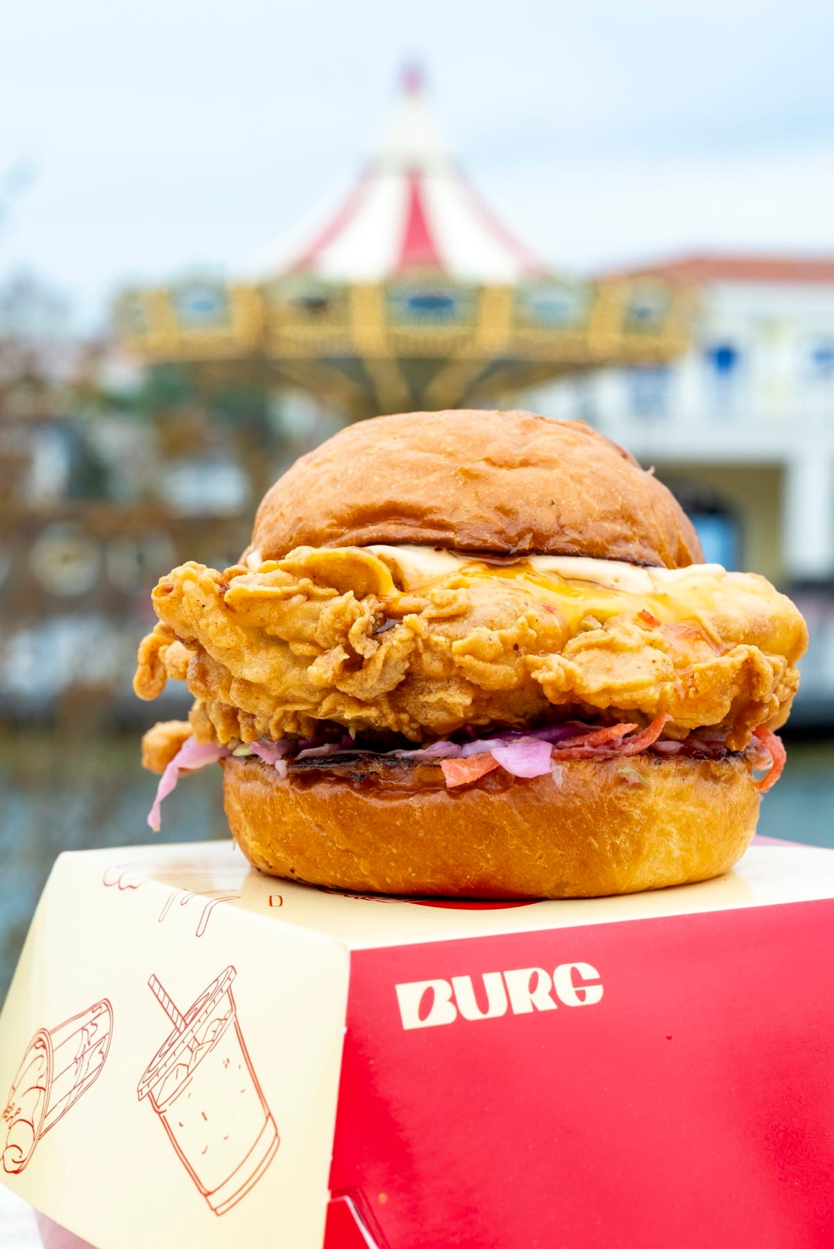 Çıtır Tavuk Burger